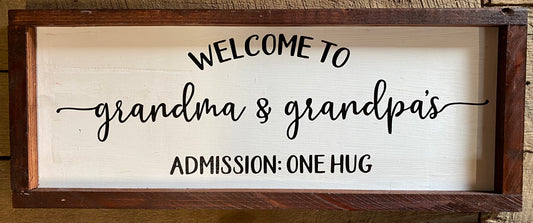 Welcome to Grandma and Grandpa's