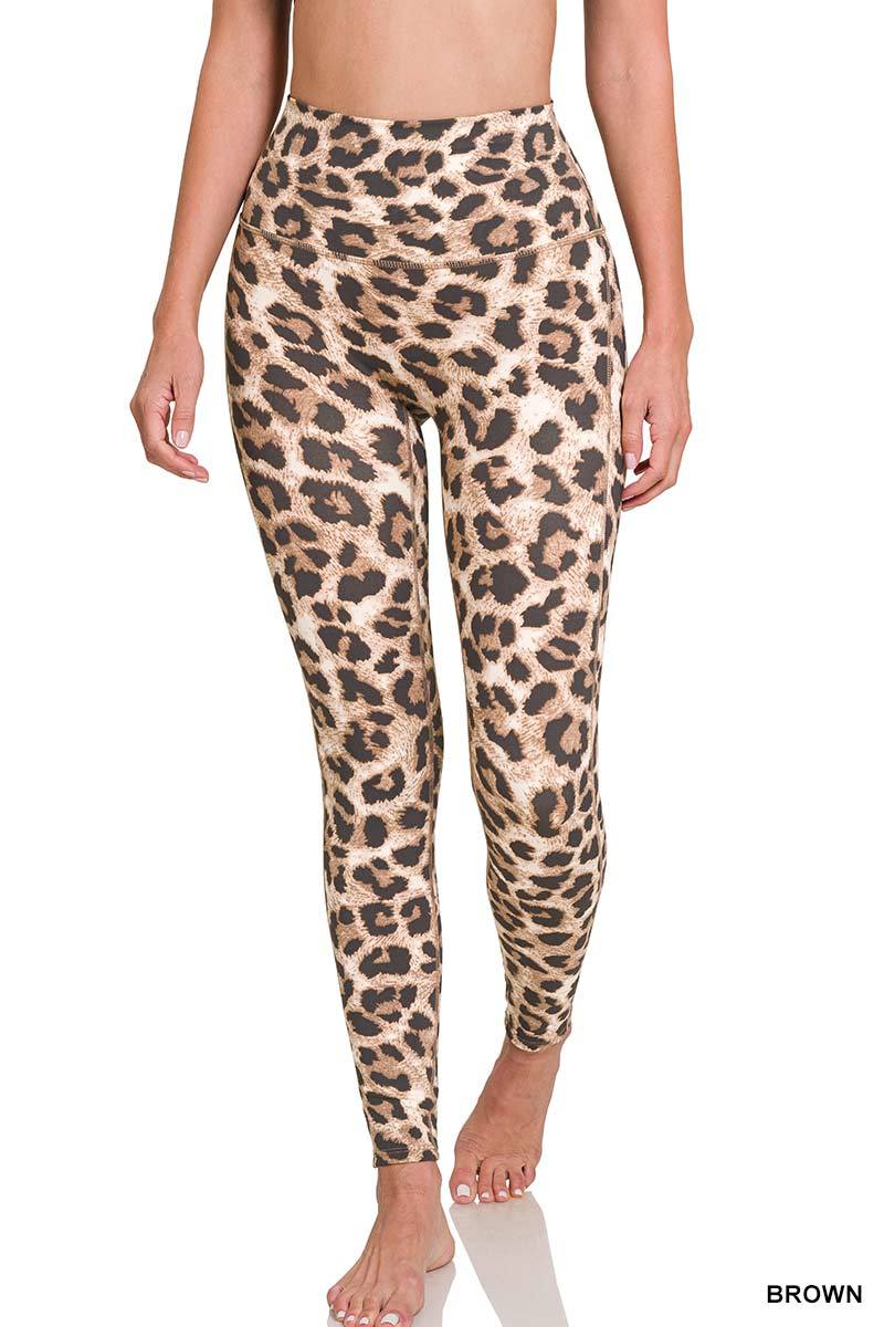 High Waist Leopard Leggings