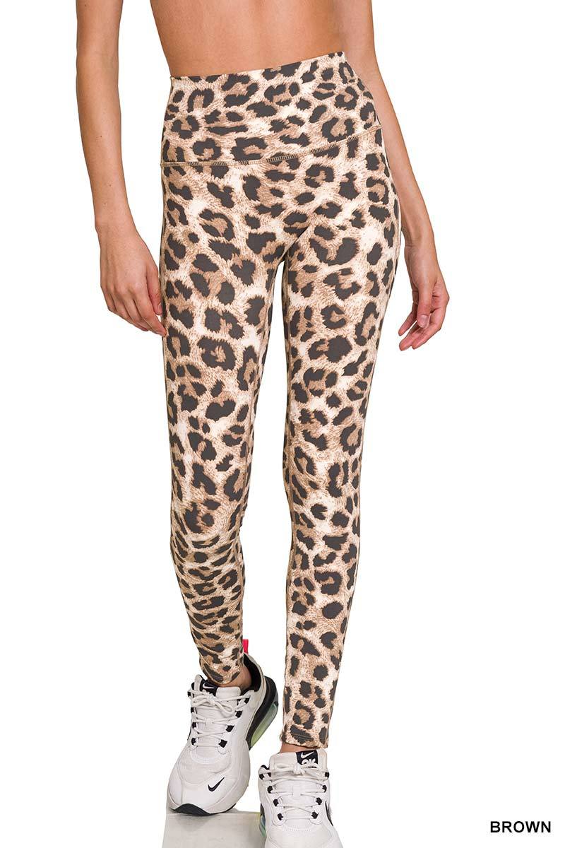 High Waist Leopard Leggings